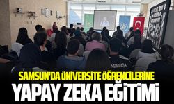Samsun'da üniversite öğrencilerine yapay zeka eğitimi