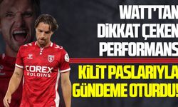 Samsunsporlu Watt'tan dikkat çeken performans