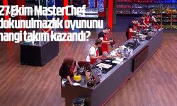 27 Ekim MasterChef dokunulmazlık oyununu hangi takım kazandı?