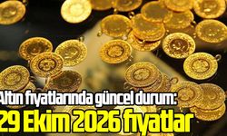 Altın fiyatlarında güncel durum: 29 Ekim 2026 fiyatlar