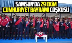 Samsun'da 29 Ekim Cumhuriyet Bayramı coşkusu