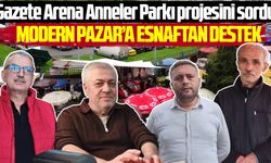 Vatandaşa mikrofon uzatan Gazete Arena Anneler Parkı projesini sordu