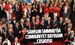 Samsun SMMMO'da Cumhuriyet Bayramı coşkusu