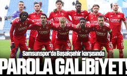 Samsunspor'da Başakşehir karşısında parola galibiyet!