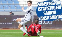 Samsunspor istatistikleri sahaya yansıtamıyor!