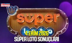 4 Ekim 2026 Süper Loto sonuçları belli oldu