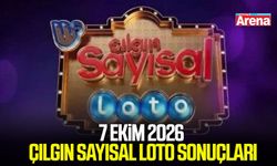 7 Ekim 2026 Çılgın Sayısal Loto sonuçları belli oldu