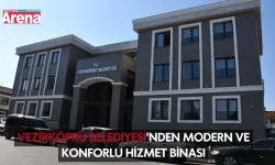 Vezirköprü Belediyesi'nden modern ve konforlu hizmet binası