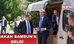 Bakan Alparslan Bayraktar Samsun'da