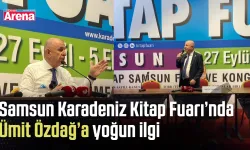 Ümit Özdağ'a Samsun Karadeniz Kitap Fuarı’nda yoğun ilgi
