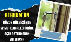 Atakum’un gözde bölgesinde 52 metrekarelik daire açık artırmadan satılacak