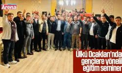 Ülkü Ocakları’ndan gençlere yönelik eğitim semineri: Bahçeli’nin siyasi üslubu anlatıldı