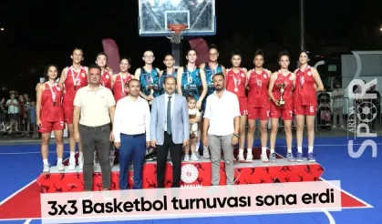 3x3 Basketbol turnuvası sona erdi