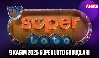 9 Kasım 2025 Süper loto sonuçları