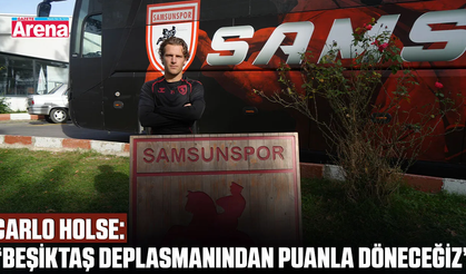 Carlo Holse: “Beşiktaş deplasmanından puanla döneceğiz”