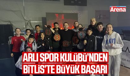 Arlı Spor Kulübü’nden Bitlis’te büyük başarı