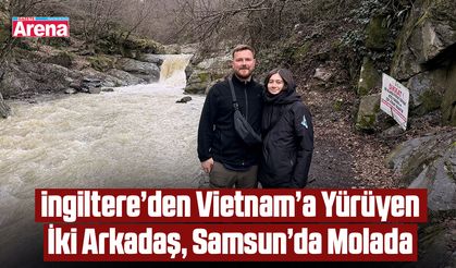 1,5 Yıldır yolda: İngiliz gezginler Samsun’a ulaştı