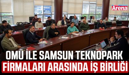 OMÜ ile Samsun Teknopark  firmaları arasında iş birliği
