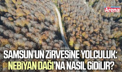 Samsun’un zirvesine yolculuk: Nebiyan Dağı’na nasıl gidilir?