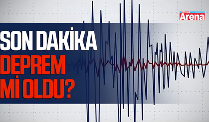 Son dakika deprem mi oldu! Nerede, kaç büyüklüğünde?