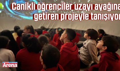 Canikli öğrenciler uzayı ayağına getiren projeyle tanışıyor