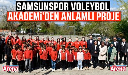 Samsunspor Voleybol Akademi'den anlamlı etkinlik