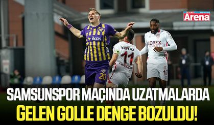 Eyüpspor - Samsunspor maçında uzatmalarda gol!