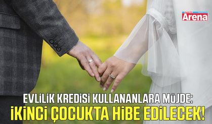 Evlilik kredisi kullananlara müjde!