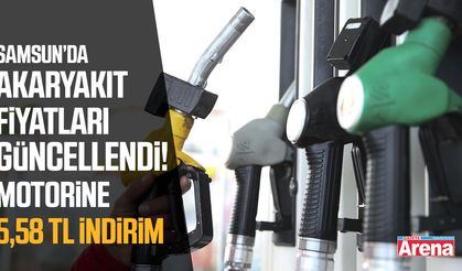 Samsun'da akaryakıt fiyatları güncellendi!