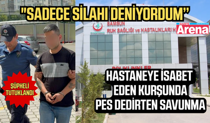 Samsun'da silah denemesi cezaevinde bitti