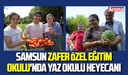 Samsun Zafer Özel Eğitim Okulu'nda yaz okulu heyecanı