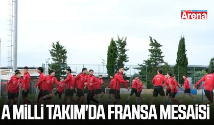 A Milli Takım'da Fransa mesaisi