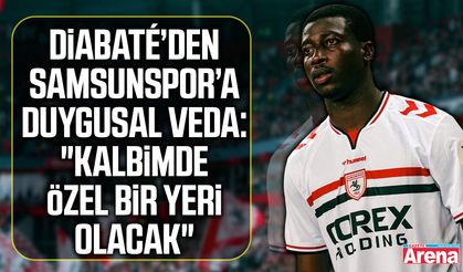 Ali Badra Diabate'den Samsunspor'a duygusal veda!