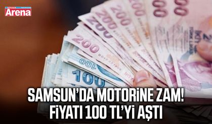 Samsun’da motorinin litresi 100 TL’yi aştı!