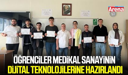 Samsun’da öğrenciler medikal sanayinin dijital teknolojilerine hazırlandı