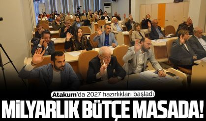 Atakum’un 2027 bütçesi belirleniyor