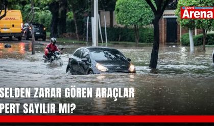 Selden zarar gören araçlar pert sayılır mı?