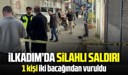 Samsun'da sokak ortasında silahlı saldırı