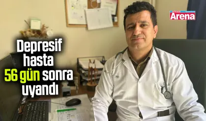 Samsun'da depresif hasta 56 gün sonra uyandı