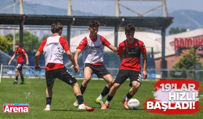 Samsunspor U19 Takımı yeni sezon hazırlıkları başladı