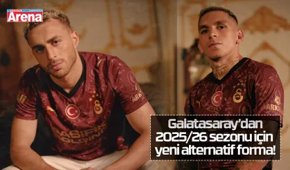 Galatasaray’dan 2025/26 sezonu için yeni alternatif forma!