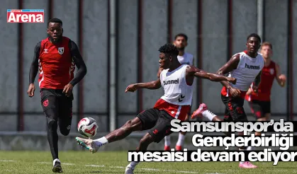 Samsunspor’da Gençlerbirliği mesaisi devam ediyor