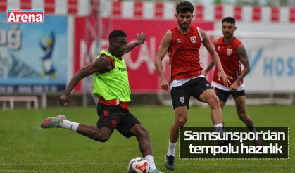 Reeder Samsunspor’dan tempolu hazırlık