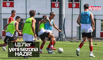 Samsunspor U17 takımı yeni sezon hazırlıklarına başladı