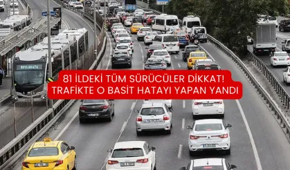 81 ildeki tüm sürücüler dikkat! Trafikte o basit hatayı yapan yandı