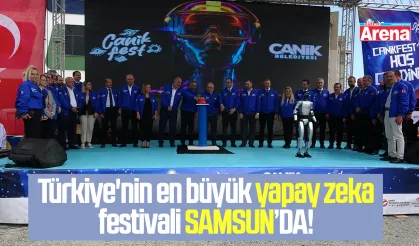 Türkiye'nin en büyük yapay zeka festivali Samsun'da!