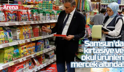 Samsun'da kırtasiye ve okul ürünleri mercek altında!