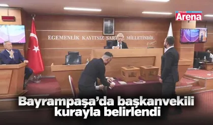 Bayrampaşa’da başkanvekili kurayla belirlendi