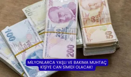 Milyonlarca yaşlı ve bakıma muhtaç kişiye can simidi olacak!