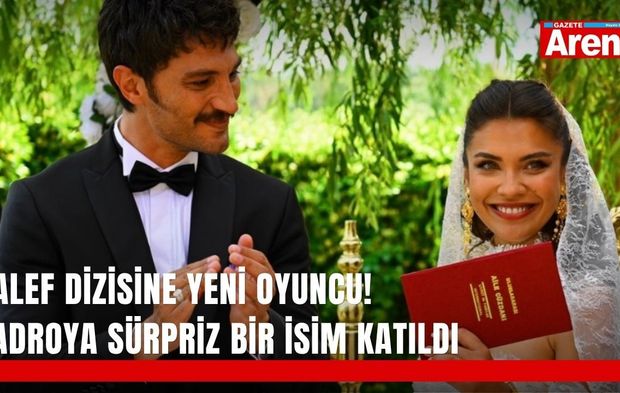 Halef dizisine yeni oyuncu! Kadroya sürpriz bir isim katıldı